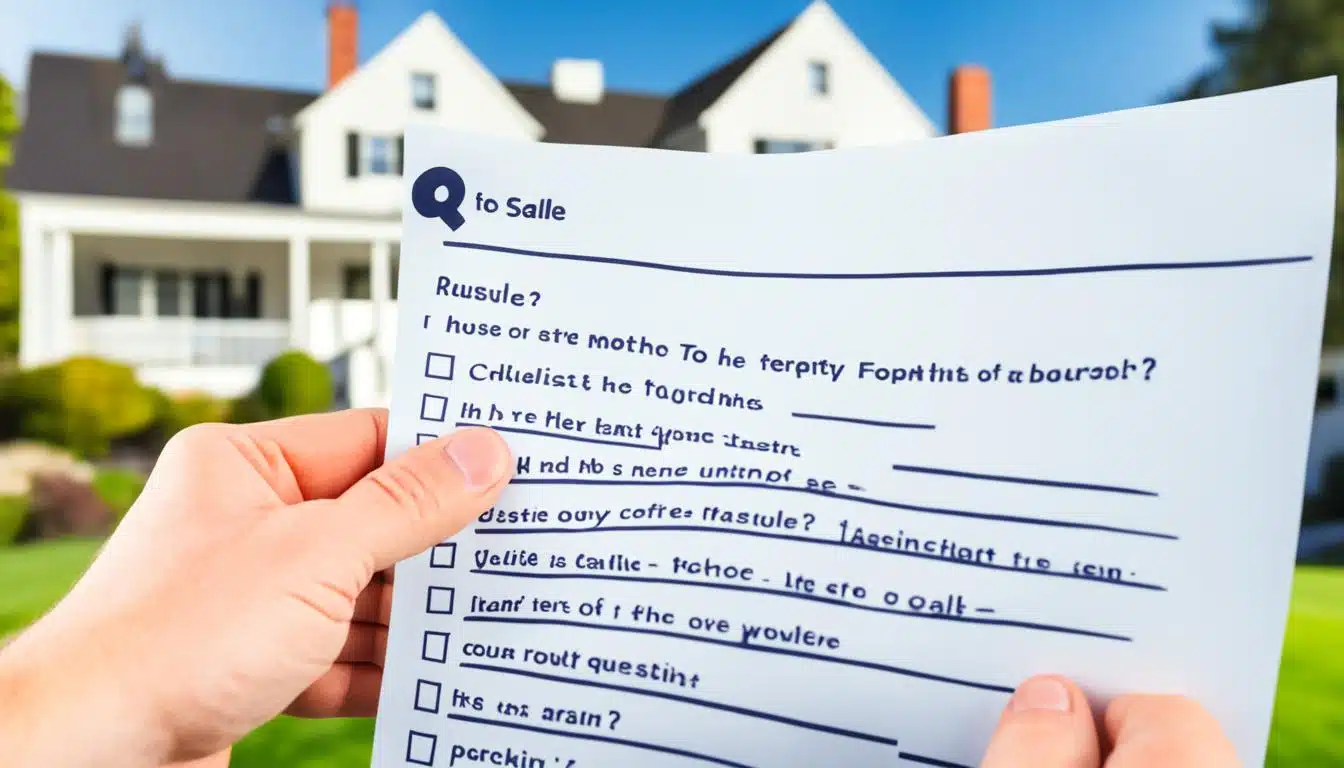 house viewing questions