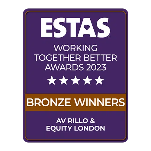 ESTAS Working Together Better Awards 2023: Bronze Winners, AV Rillo & Equity London