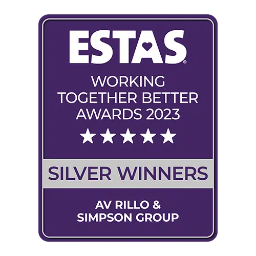 ESTAS Working Together Better Awards 2023: Silver Winners, AV Rillo & Simpson Group