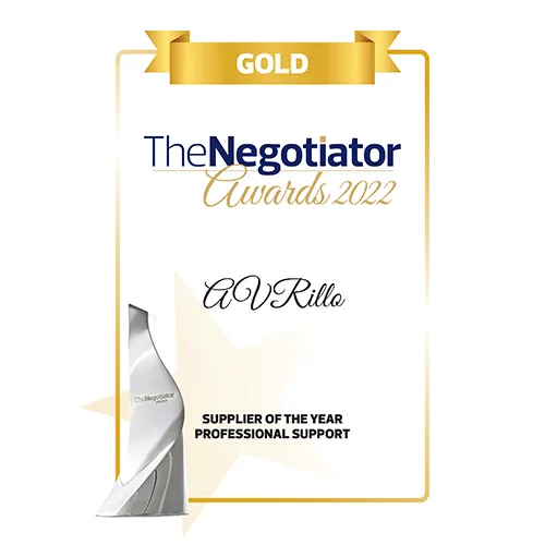 The Negotiator Awards 2022: Gold, Supplier of the Year: Professional Support