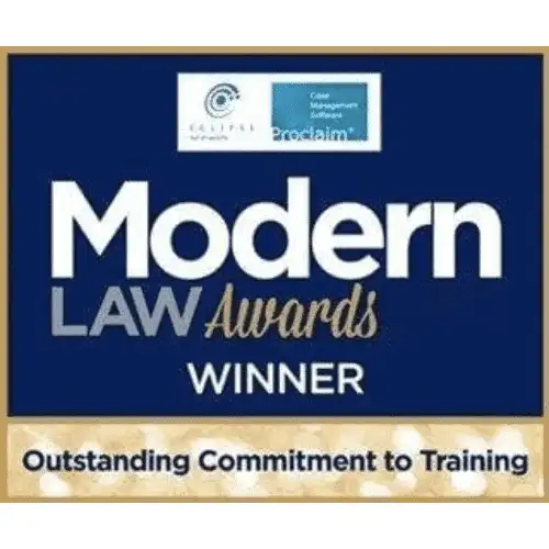 Modern Law Awards: Winner, Outstanding Commitment to Training