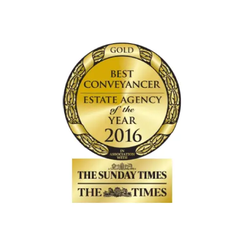 Estate Agency of the Year Awards 2016 in association with The Sunday Times and The Times: Best Conveyancer, Gold