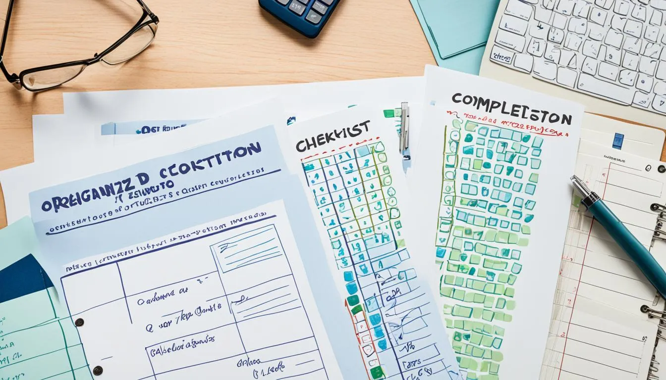 completion day checklist