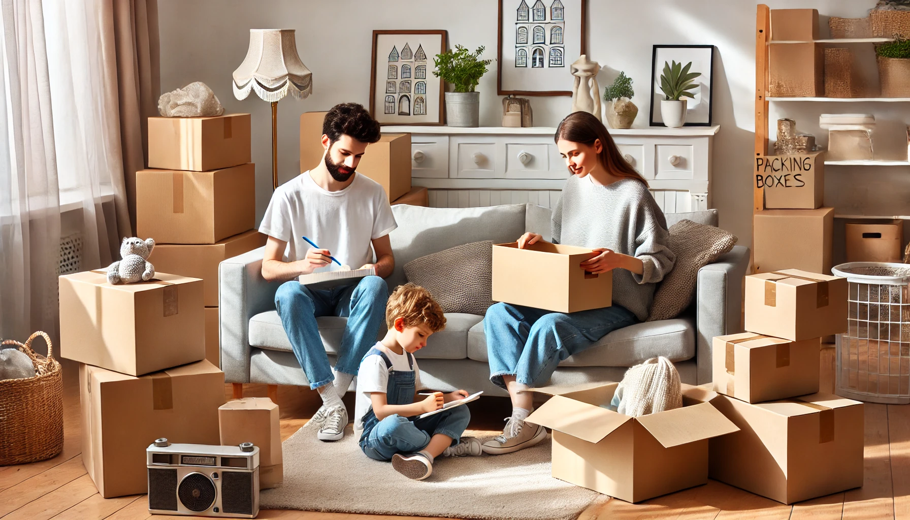 Family Organizing for a UK Move