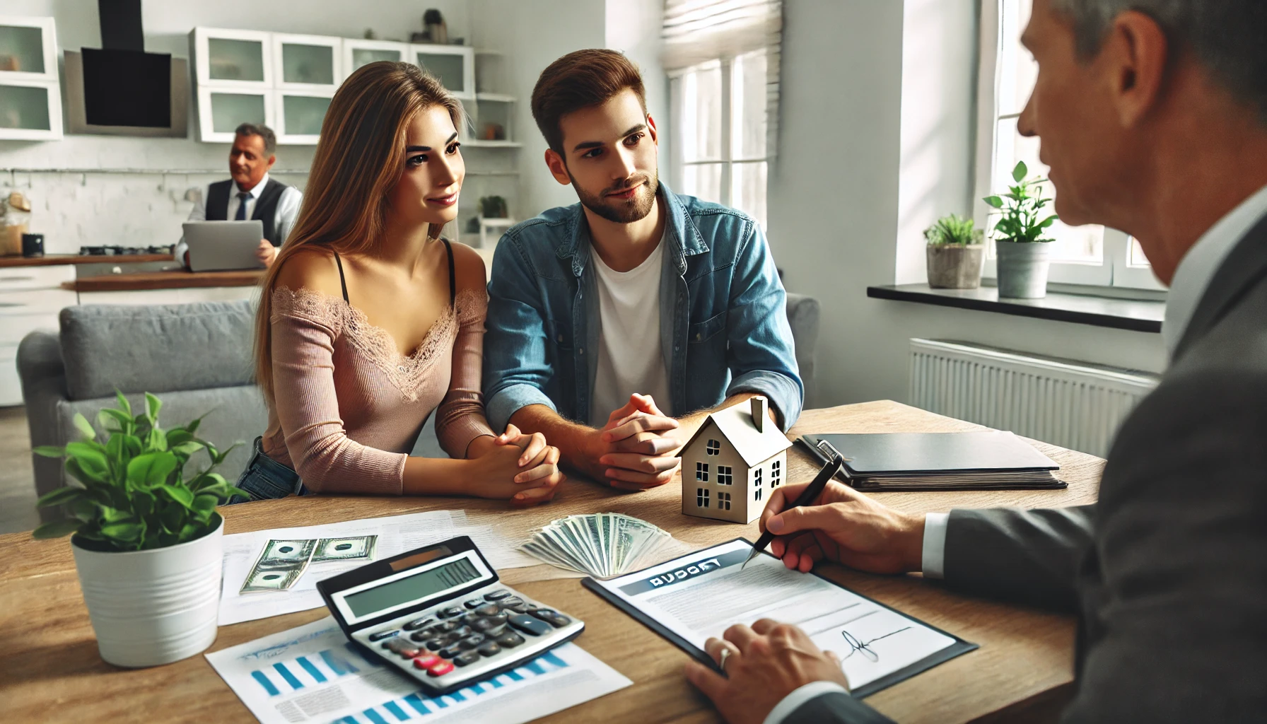 UK Couple Discussing Budget for House Purchase