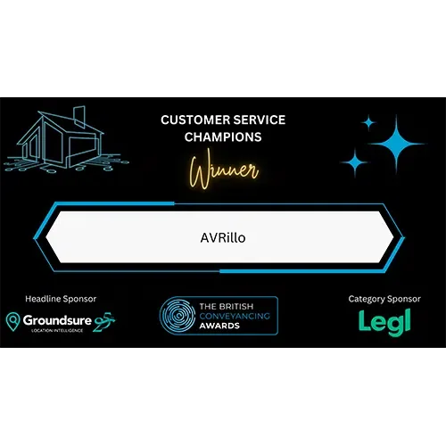 The British Conveyancing Awards: Customer Service Champions, Winner
